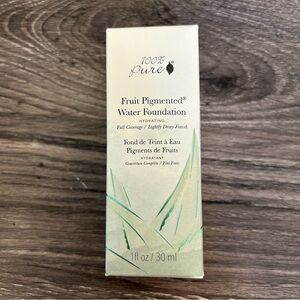 100% Pure Fruit Pigmented Water Foundation Shade Cool 1.0